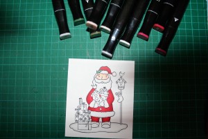 The route to Santa's Grotto...